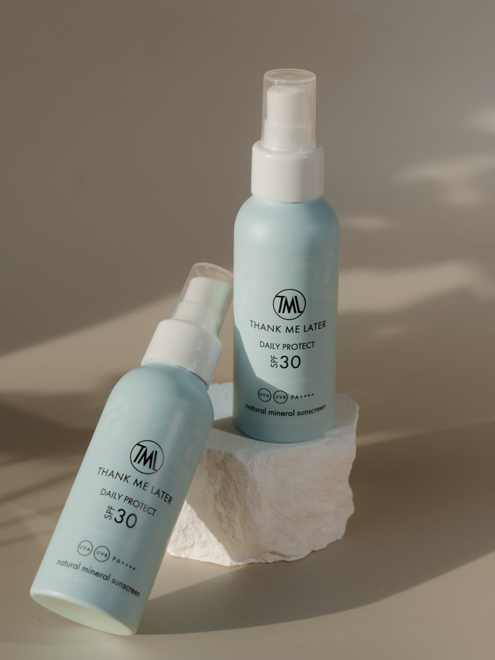 Parfumvrije zonbescherming SPF30 100ml Thank Me Later - Afbeelding 4