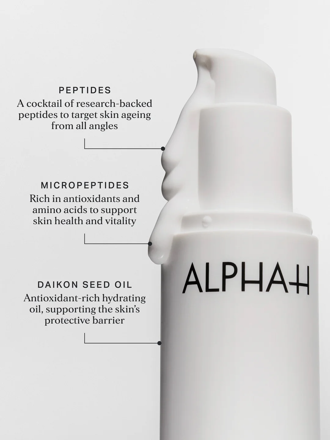 Werkstoffen van het Multi Peptide Revitalise Serum
